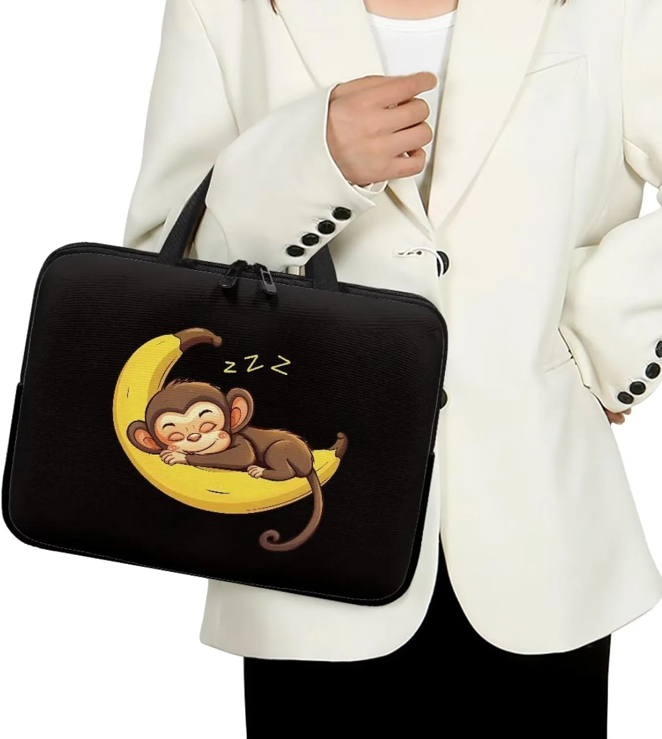 Uasibuni Laptop Sleeve Case with Handle for 14/15.6/ 17In Laptop,Laptop Case Cover Cute Laptop Bag for Women Men