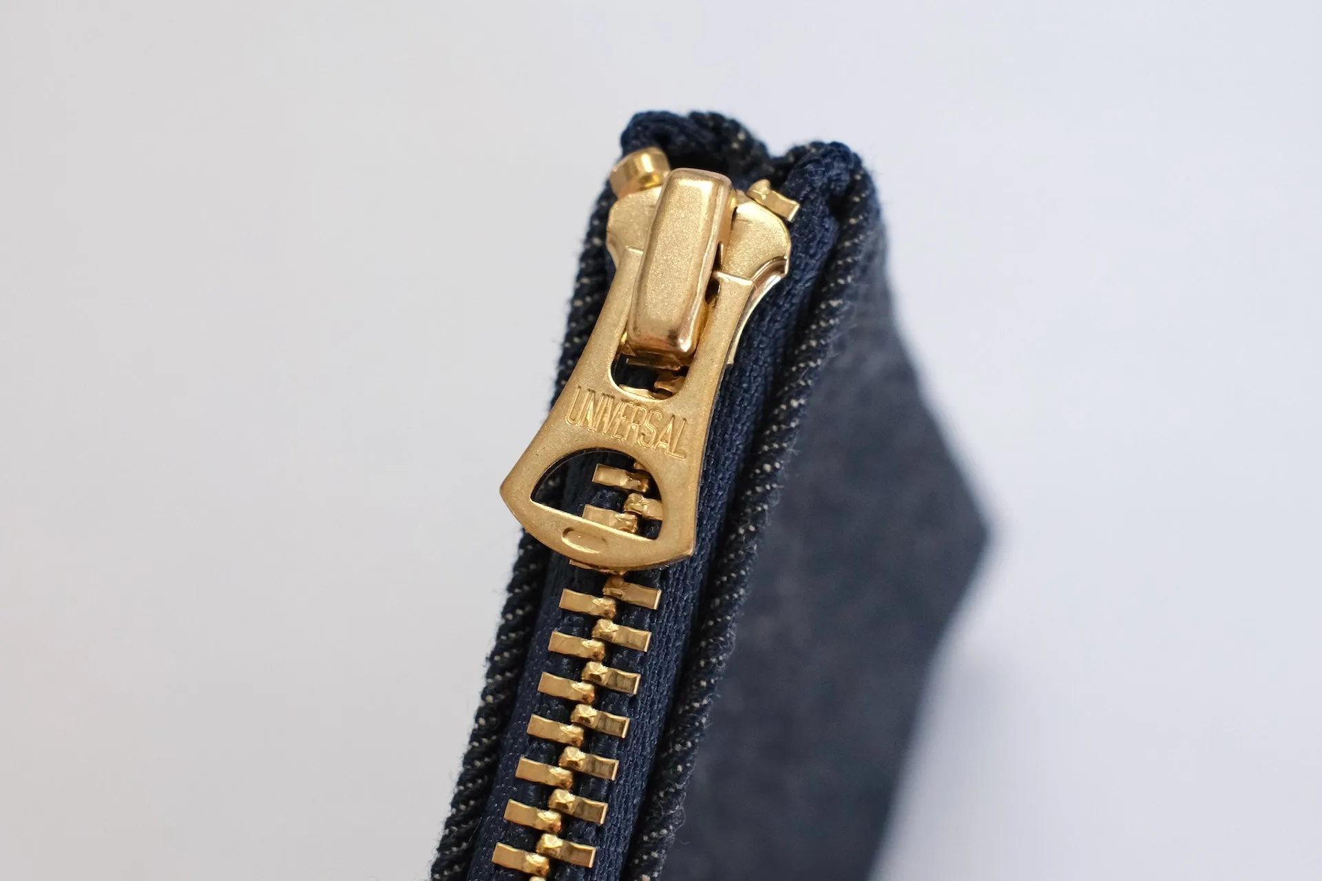 UES 14.9oz Denim Coin Bags