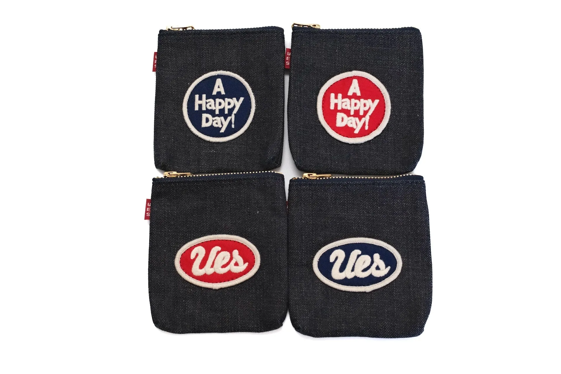 UES 14.9oz Denim Coin Bags