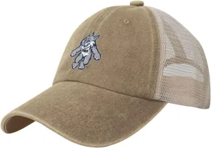 University of New Hampshire Logo Cowboy Vintage Mesh Baseball Cap - Trucker Hat with Adjustable