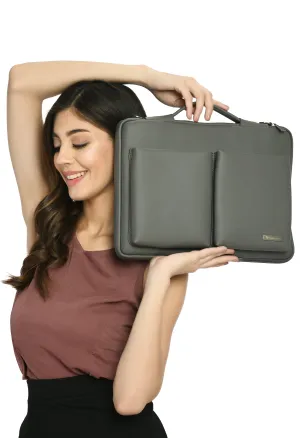 Vaku Luxos®️ Mestella 14 inch Laptop Bag Premium Laptop Messenger Bag For Men and Women