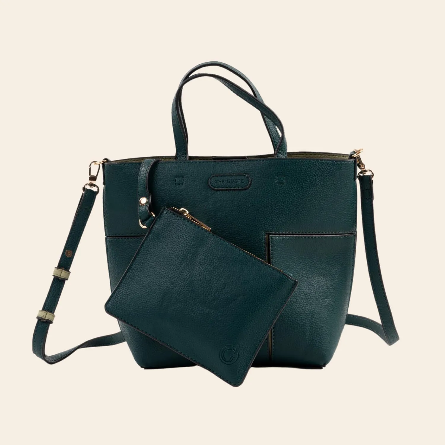 Vegan Tote Bag for Women, Faux Leather Purses, Large Capacity Women Tote Bags, Purses and Ladies' Shoulder Handbags