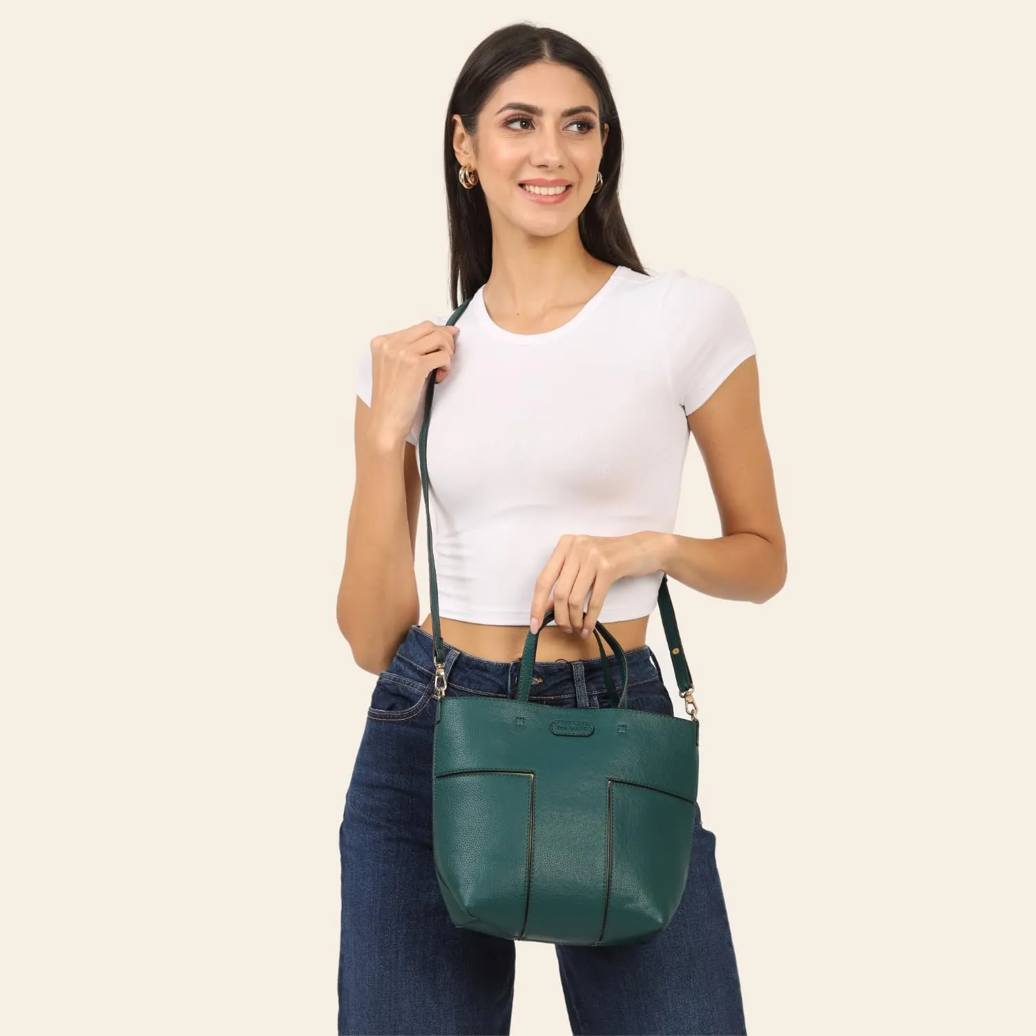 Vegan Tote Bag for Women, Faux Leather Purses, Large Capacity Women Tote Bags, Purses and Ladies' Shoulder Handbags