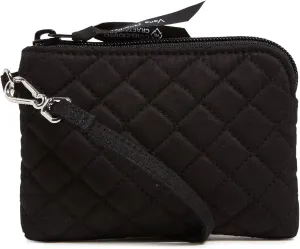 Vera Bradley Women's Cotton Clip & Zip Mini Pouch Wallet