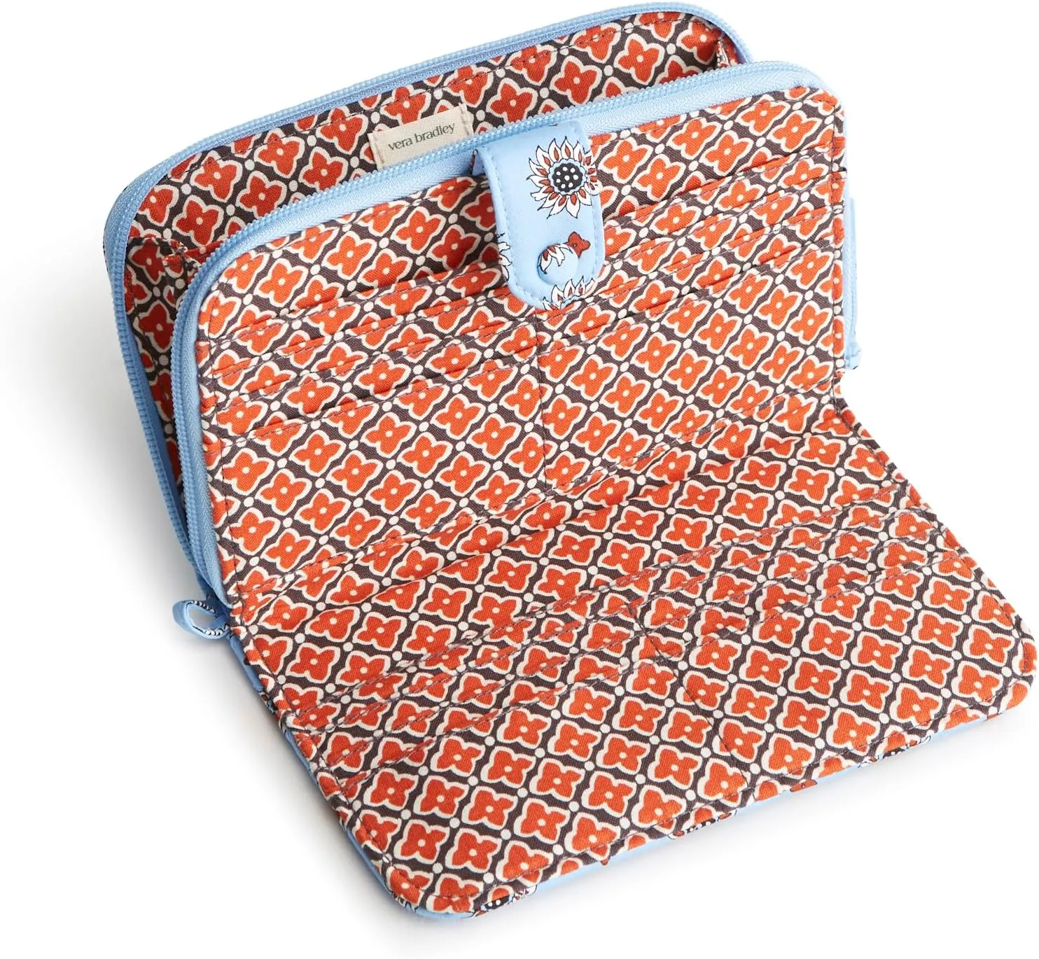 Vera Bradley Women's Cotton Large Tab Wallet