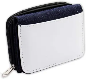 Wallet Denim Jean Purse Blank Dye Sublimation Heat Press Thermal Transfer Small Craft 12 x 10 cm