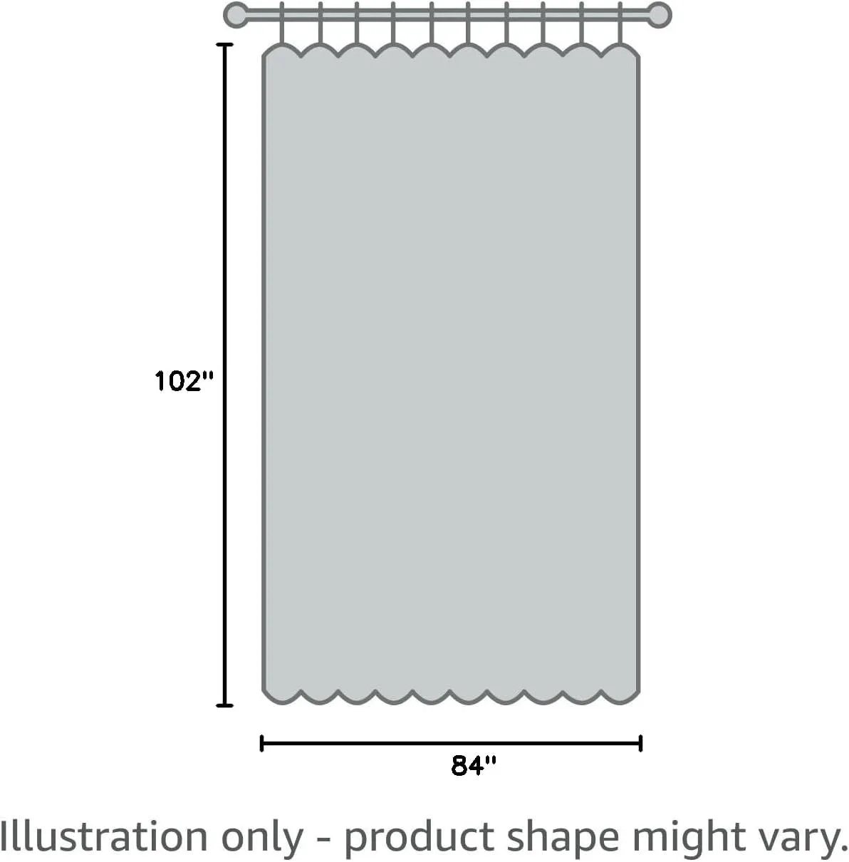 Warm Home Designs Extra Wide 102" x 84" Golden Linen Color Knitted Lace Patio or Sliding Door Curtains. 16 Grommets Total. Chic, Free Flowing Design at Affordable Price. LI Linen Patio 84"