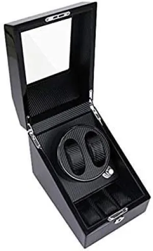 Watch Shaker Automatic Watch Winder Watch Winder Shake Table Device Mechanical Watch Automatic Winder Shaker High-End Paint Motor Box Turntable Motor Box Mechanical Watch-Q (A)