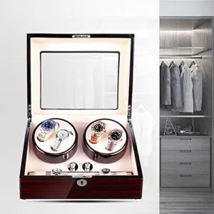 Watch Winders Mechanical Watch Shaker Turn Watch Automatic Winding Watch Box Watch Winder Household Watch Box Storage Box Fashion Watch Winder Display Watch Box