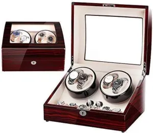 Watch Winders Mechanical Watch Shaker Turn Watch Automatic Winding Watch Box Watch Winder Household Watch Box Storage Box Fashion Watch Winder Display Watch Box