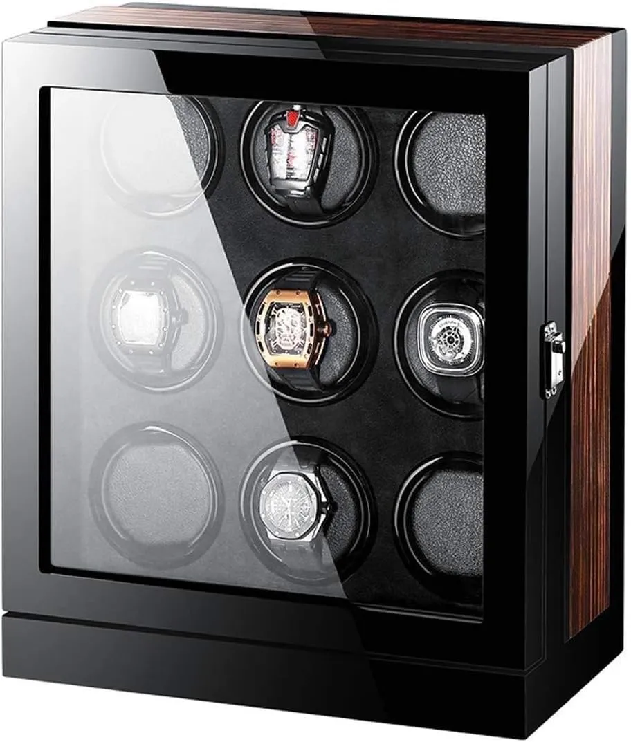 Watch Winders Winder Wooden Automatic Storage Box Screen Rotations