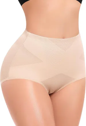 Werena Tummy Control Shapewear for Women Shaping Panties Underwear High Waisted Cincher Body Shaper Slimming Panty Girdle