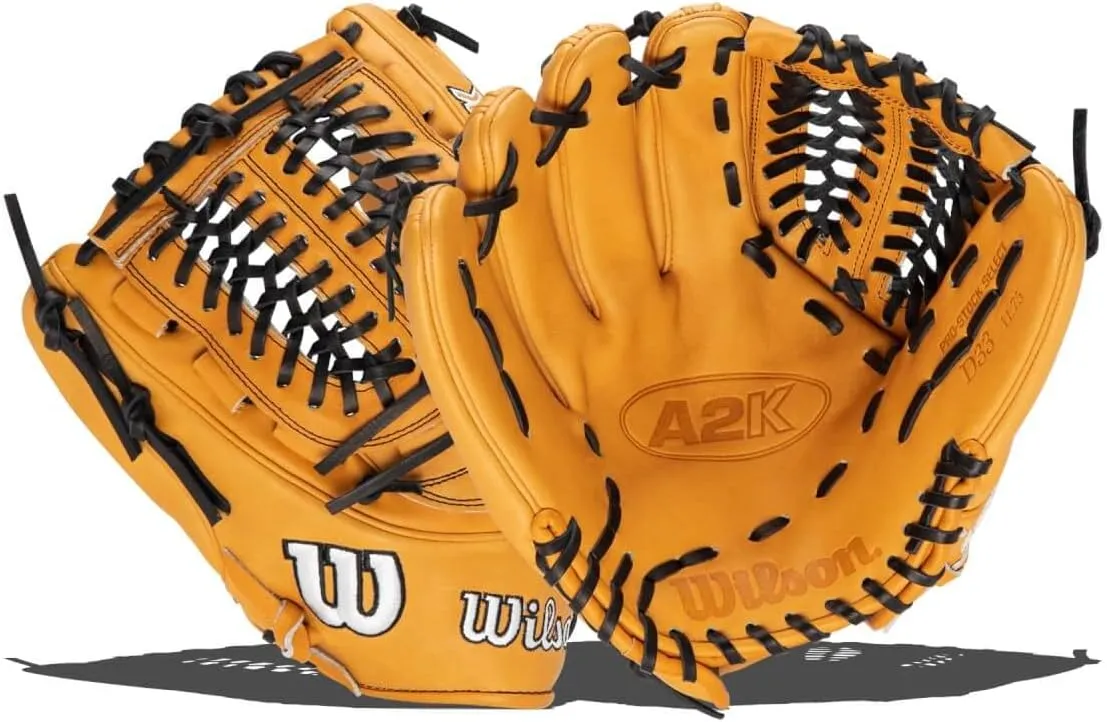 Wilson A2K Pitcher's Baseball Gloves - 11.75" and 12"