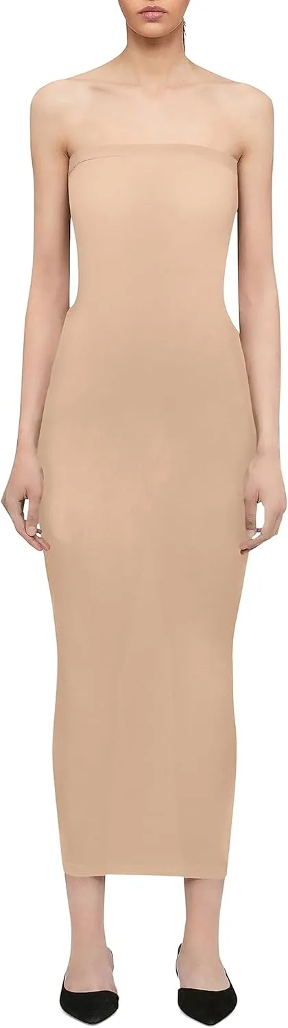 Wolford Fatal Dress for Women Convertible to Skirt or Top Stretch Fabric Non-Crease Elegant Comfortable for All-Day Wear