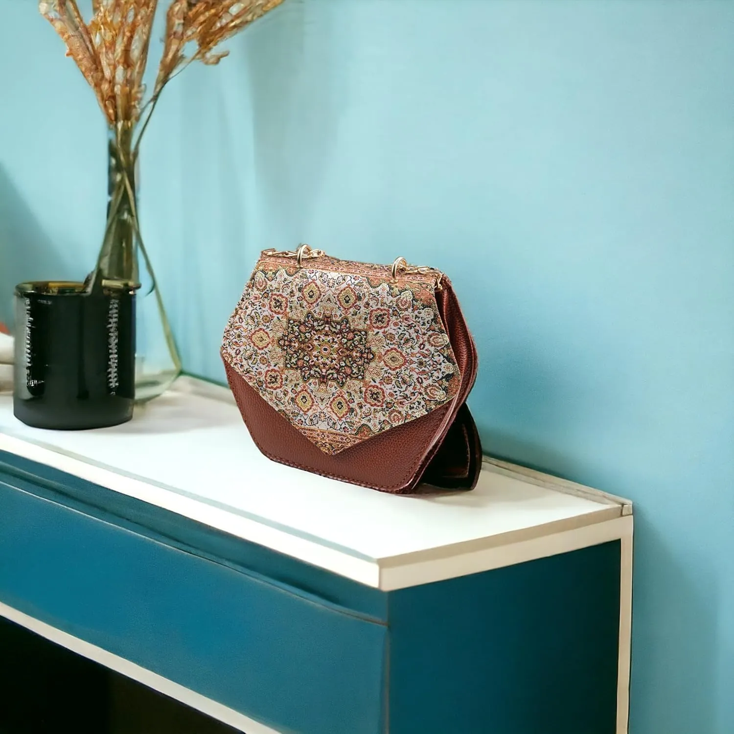 Women Shoulder Bag, Hand Bag, Carry Bag, Morrocon Design, Carpet Design, Special Edition