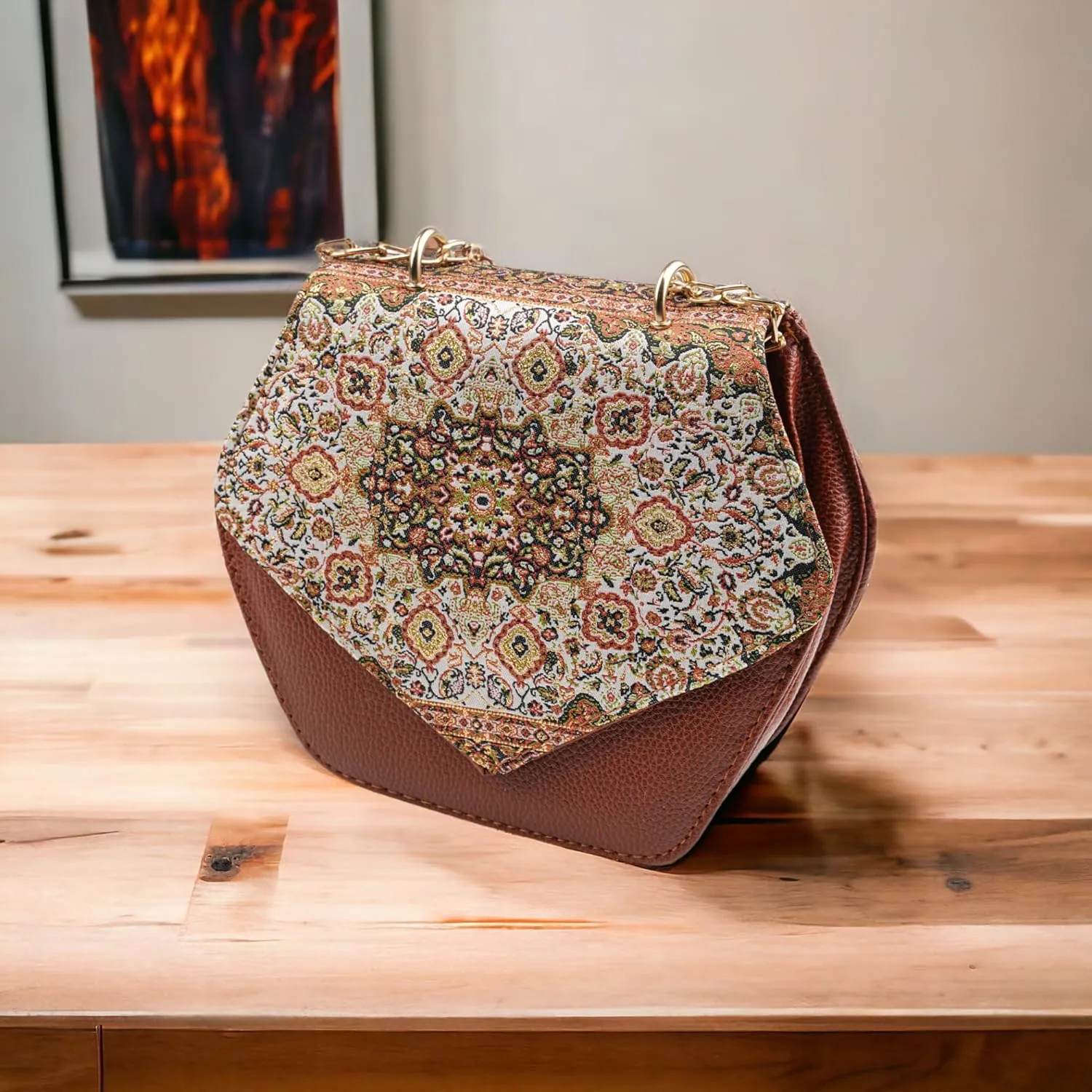 Women Shoulder Bag, Hand Bag, Carry Bag, Morrocon Design, Carpet Design, Special Edition