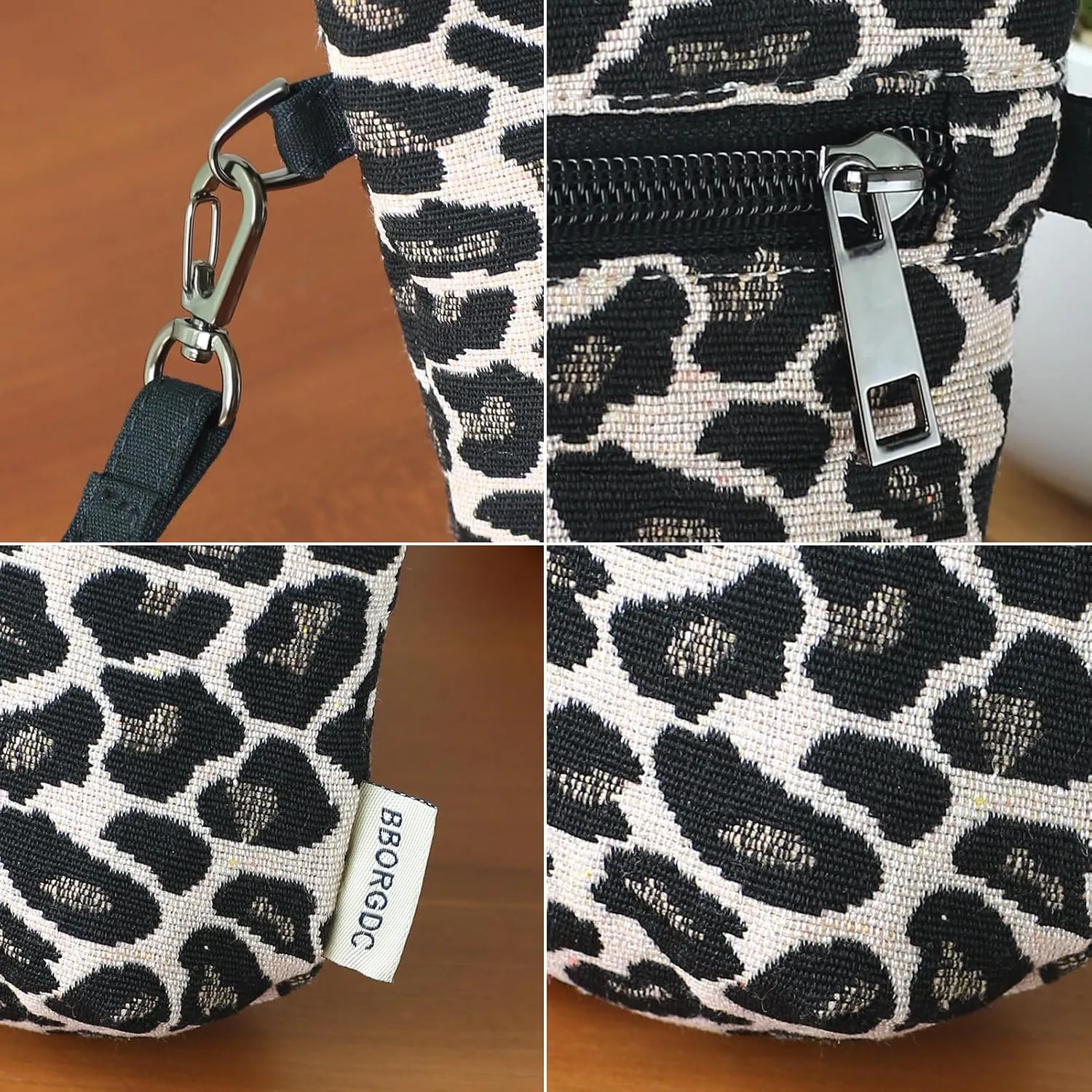 Women Zipper Wristlet Wallet with Coin Pocket