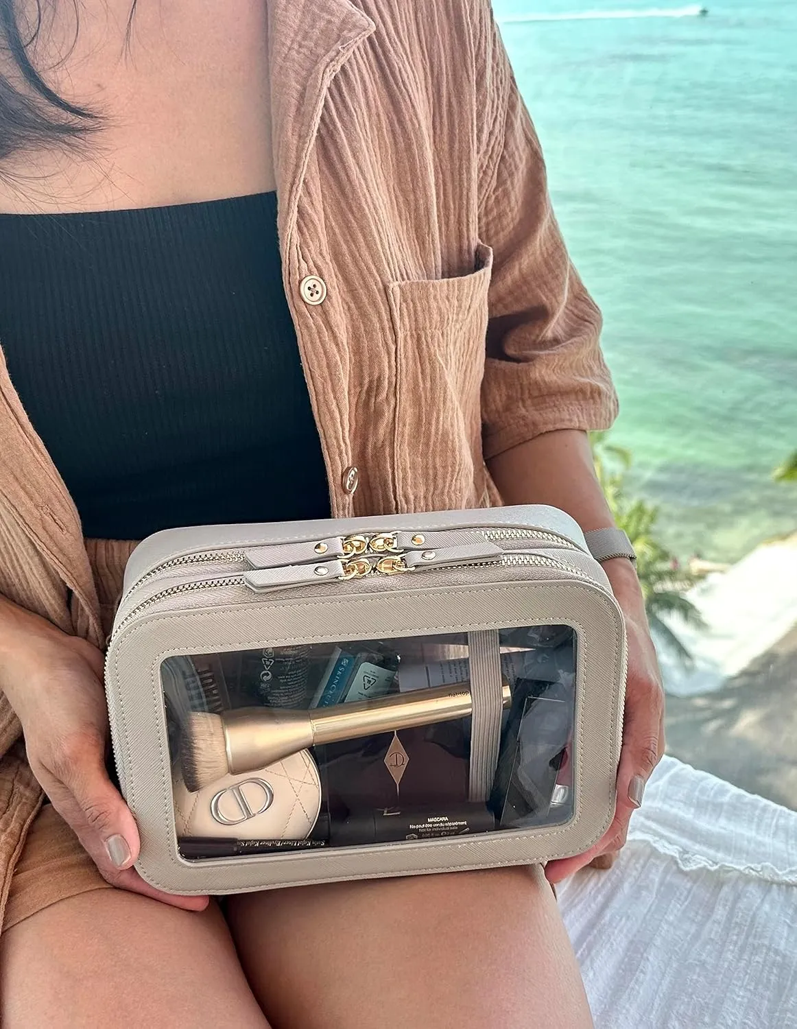 Women's Clear Cosmetic Bag