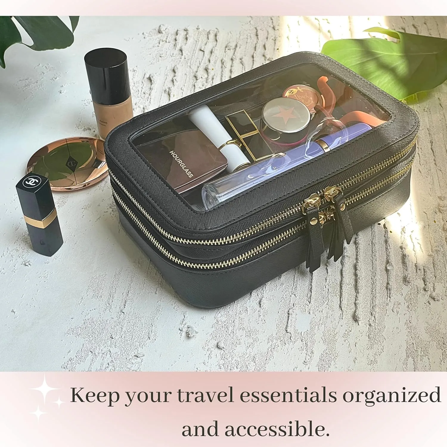 Women's Clear Cosmetic Bag