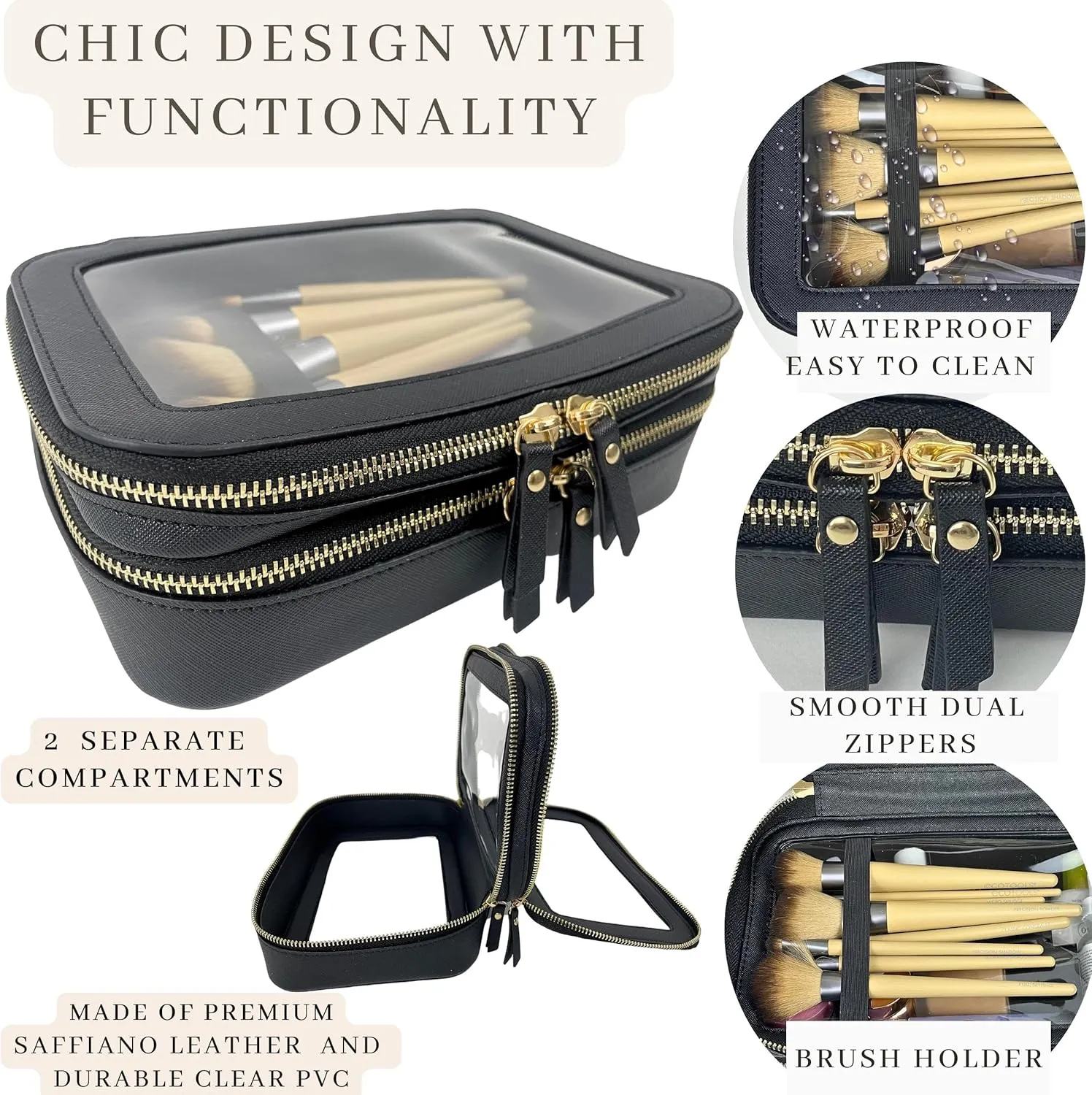 Women's Clear Cosmetic Bag