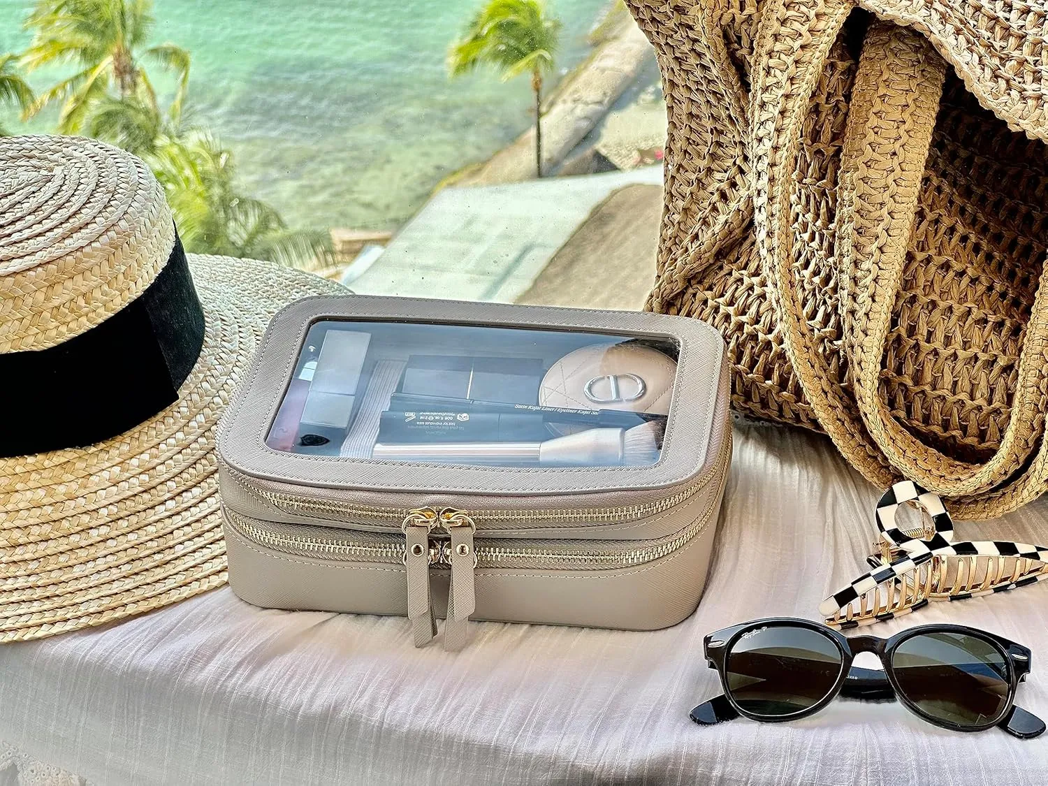 Women's Clear Cosmetic Bag