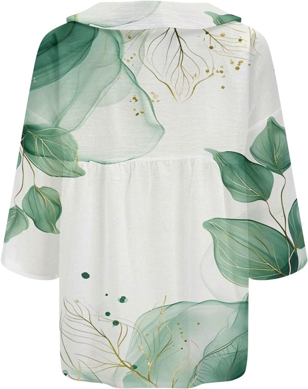 Womens Cotton Linen Button Down Shirt 2025 Women's Floral Butterfly Print Natural Autumn Fragrant Solid Blouses Tops