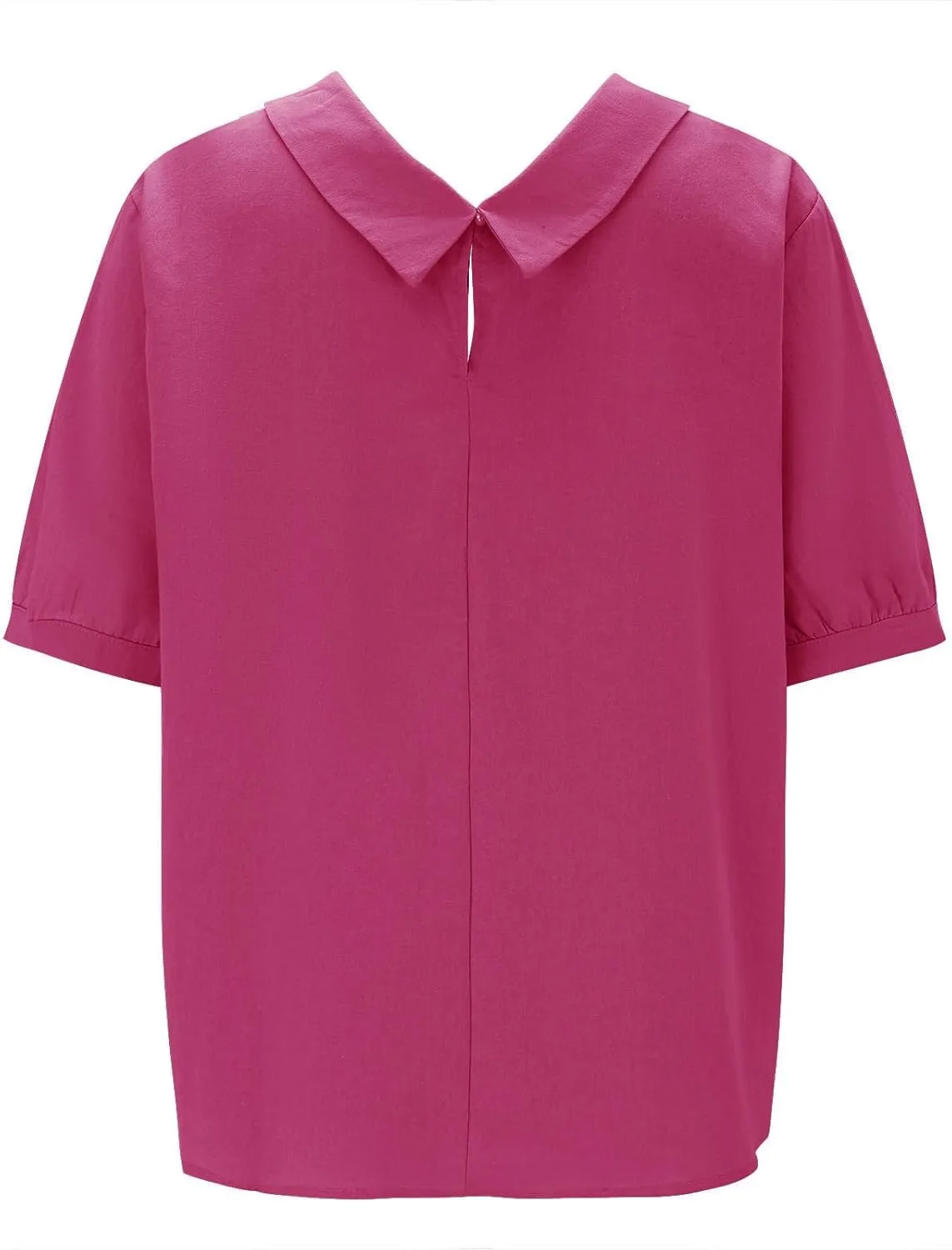 Womens Cute Autumn Tops and Blouses And Linen Loose Large Size Thin Lapel Shirt Short Long Sleeve Button Down Blouses