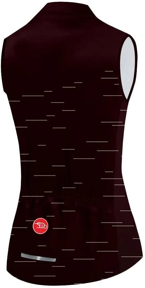 Women's Cycling Jersey Sleeveless Bike Vest Shirts Bicycle Clothing Biking Tank Tops Tights