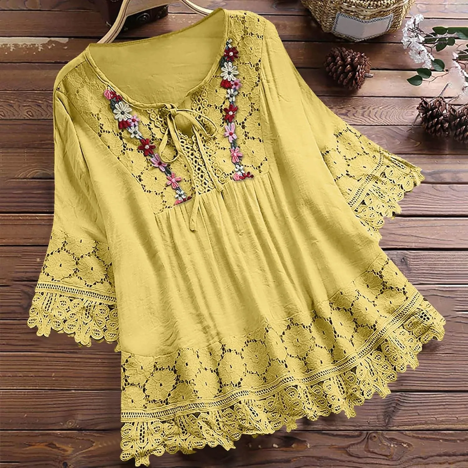 Women's Linen Shirt 2025 Summer Loose Short Sleeve Chiffon Blouses Gauze Work Dress Shirts Business Casual Tops