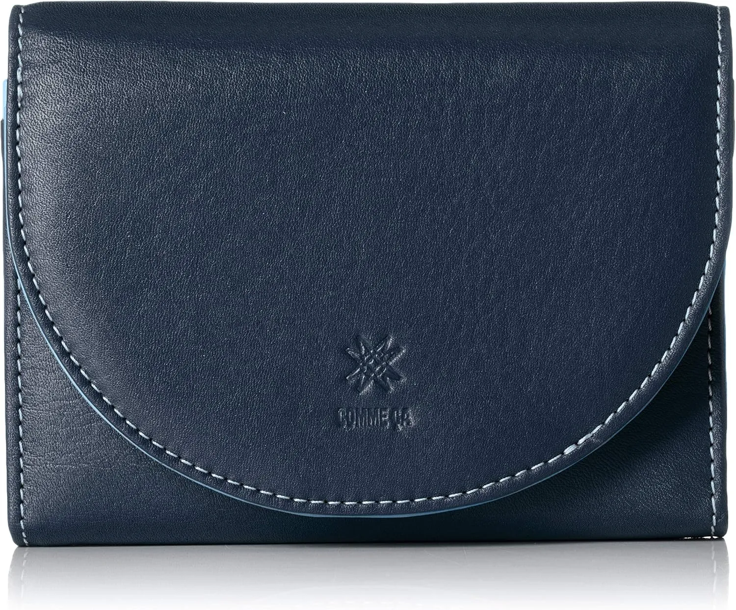 Women's Macaroon Bifold Wallet with Coin Purse