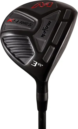 Women's Majek K-Series 3 Wood Golf Club, Right Handed Premium Ultra Forgiving Ladies Flex Graphite Shaft with Tour Velvet Grip