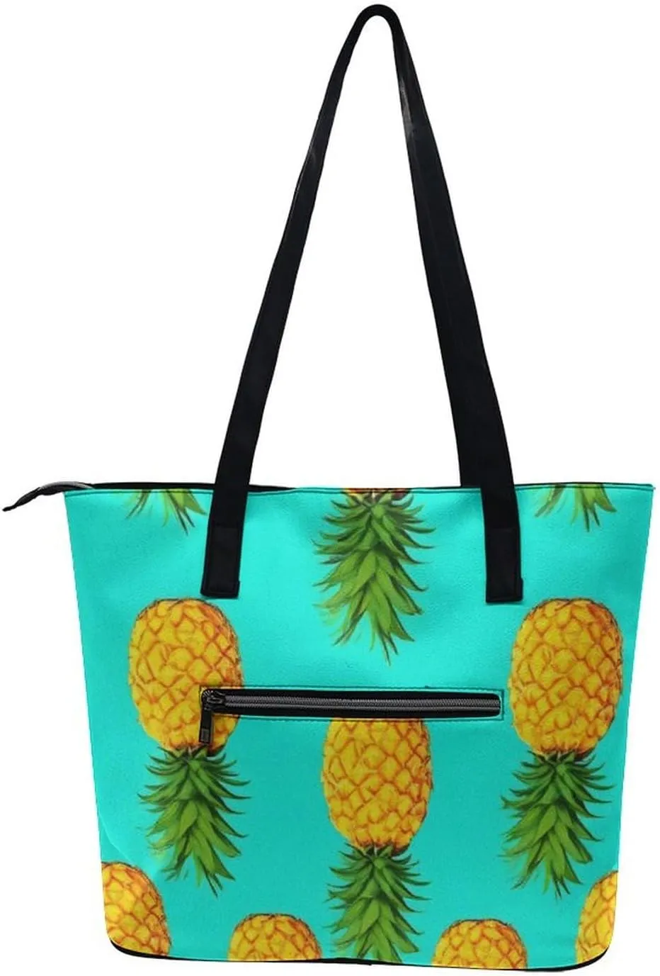 Women's Portable Tote Bag Trendy Modern Leather Handbag For Work Weekend