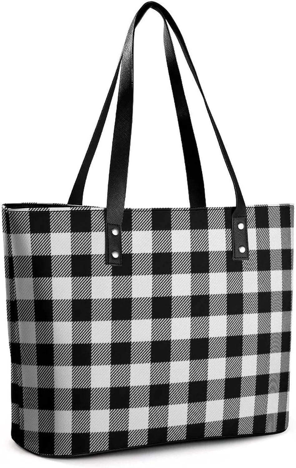 Women's Portable Tote Bag Trendy Modern Leather Handbag For Work Weekend