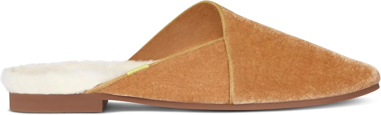 Women’s Slippers – Stylish Indoor Outdoor House Slippers with Arch Support, Memory Foam Cushion, Faux Fur Lining – Anti-Slip Sole, Comfortable & Machine Washable.