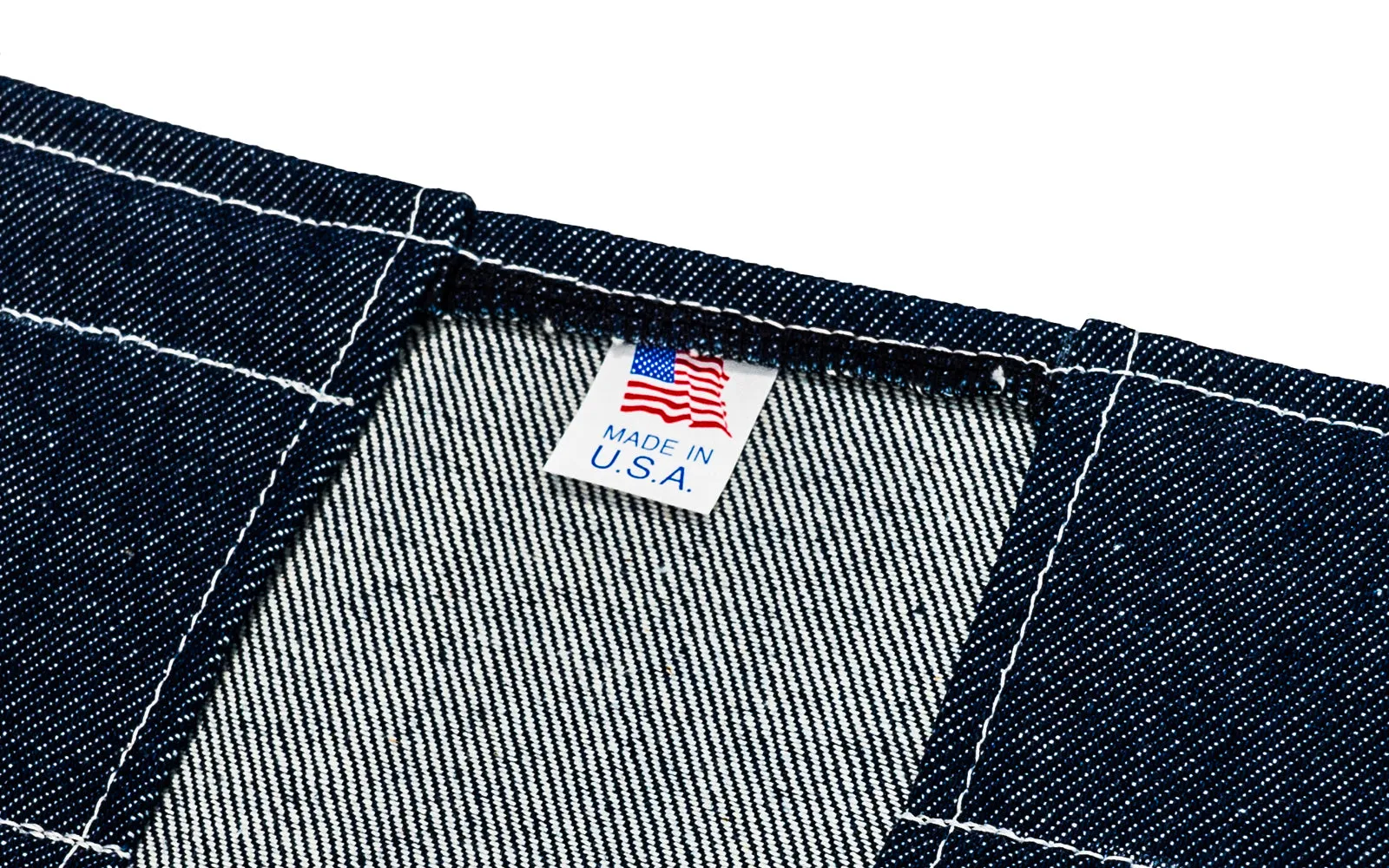 Wood is Good 12 Pocket Denim Tool Roll ~ Small