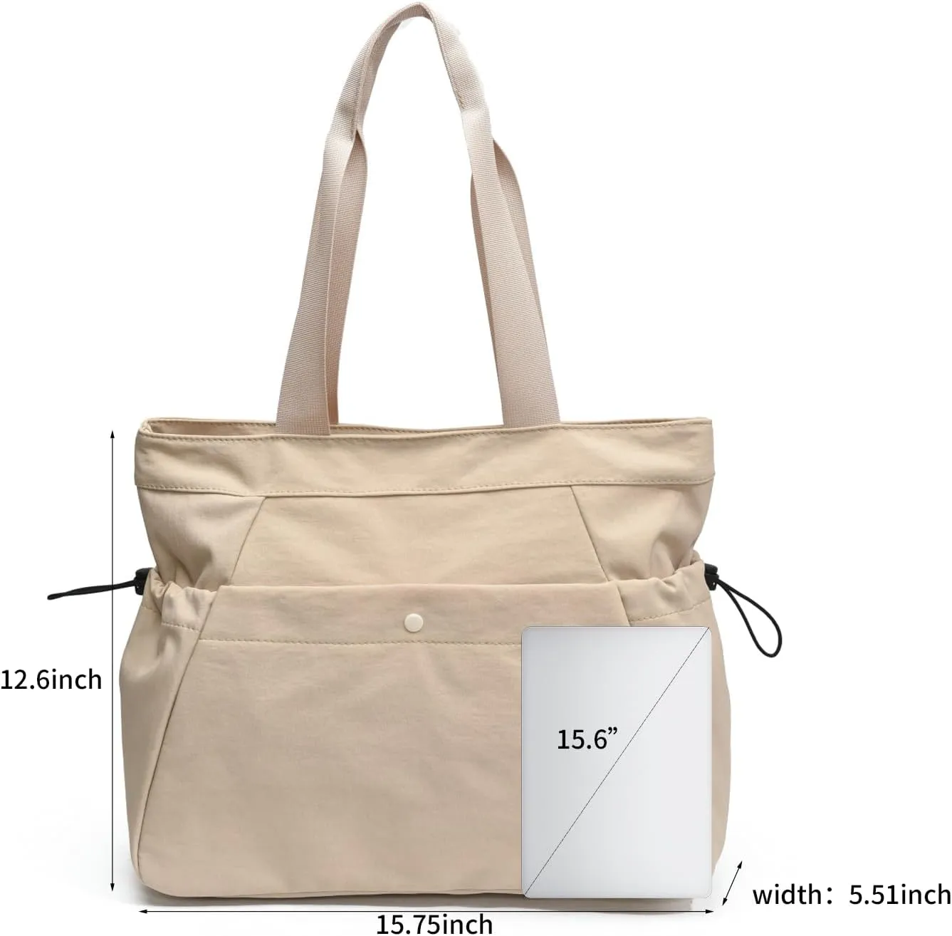 Yoga Bags for Women Gym Bag with Adjustable Mat Holder Shoulder Bags Large Tote Carrier Carryall for Yoga Pilates Travel Beach Work