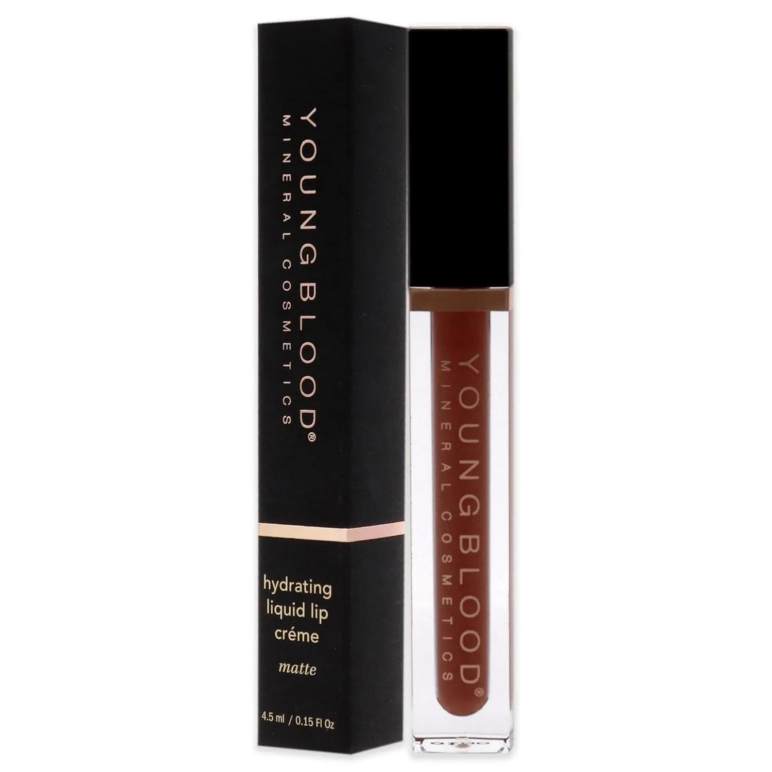 Youngblood Hydrating Liquid Lip Creme, Cashmere | Vegan, Cruelty Free, Paraben Free, Gluten Free