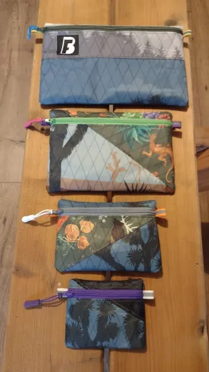 Zipper pouches